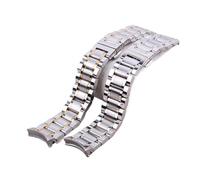 MENGXIU MENGKE Correa De Reloj Compatible Con Longines L2 L4 Master Collection Correa De Reloj Pulsera De Acero Inoxidable Interfaz Sólida 19 Mm, 20 Mm, 21 Mm(Goldsmith,21mm)