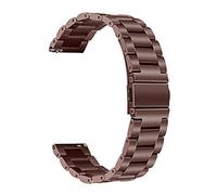 MENGXIU MENGKE Correa de reloj de acero inoxidable macizo, 20mm, 22mm, Compatible con Galaxy Watch 3, 41mm, 45mm, Watch3, correa de apertura rápida, bronce místico(Mystic Bronze,45mm)