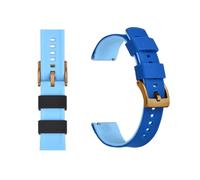 MENGXIU MENGKE Correa De Reloj De Silicona De 20mm Y 22mm, Correa De Goma De Liberación Rápida For Relojes For Hombres Y Mujeres, Correa De Reloj De Repuesto Resistente Al Agua(Sapphire Blue 3,22mm)
