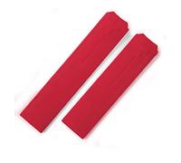 MENGXIU MENGKE Wheamband de silicona 20mm 21mm deportes apto for toco tacto T013 t047 Correa de goma T-Sport Wamkband impermeable T013420A T047420A T33(Red no clasp 20mm)