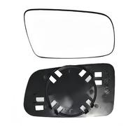 MengZJ Cristal de Espejo para Citroen ZX Retrovisor Lateral de Puerta Izquierdo Derecho TéRmico con Placa Trasera 1991-1997,Right