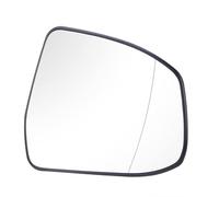 MengZJ Cristal de Espejo para Ford Mondeo MK4 Retrovisor Lateral de Puerta Izquierdo Derecho TéRmico con Placa Trasera 2010-2014,Right