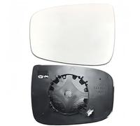 MengZJ Cristal de Espejo para Hyundai ix20 Retrovisor Lateral de Puerta Izquierdo Derecho TéRmico con Placa Trasera 2010-2020,Left