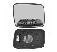 MengZJ Cristal de Espejo para Nissan X-Trail 2001-2021 Retrovisor Lateral de Puerta Izquierdo Derecho TéRmico con Placa Trasera,right-2001-2007