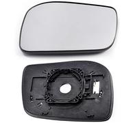 MengZJ Cristal de Espejo para Range Rover II P38 Retrovisor Lateral de Puerta Izquierdo Derecho TéRmico con Placa Trasera 1996-2002,Left