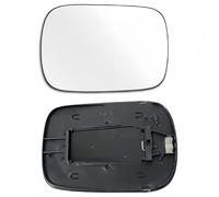 MengZJ Cristal de Espejo para Volvo XC90 Retrovisor Lateral de Puerta Izquierdo Derecho TéRmico con Placa Trasera 2002-2023,left-2002-2006