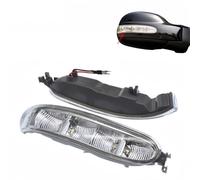 MengZJ Lente de Luces Intermitentes para Espejo Retrovisor, para Mercedes Benz W209 CLK Indicador de Señal de Giro, Accesorios de Espejo Retrovisor 2308200821 A2308200821,Left