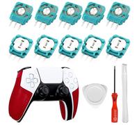 Menibeuty 10 Piezas Repuesto Sensor de Potenciómetro para Mando P55, Potenciómetros Repuesto 2K3 Ohm Controlador Inalámbrico, Módulo de Resistencia para Solucionar Problemas Joystick (Verde)