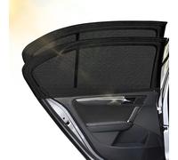 Menibeuty 2 Piezas Parasol Coche Bebe, Parasols Coche Lateral Transpirable Cubre Ventanas Coches Sombrilla Universal con preteccion UV, Parasol Ventanas Traseras Coches para Niños y Mascotas