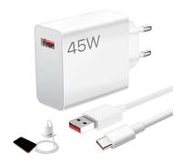 Menibeuty 45W Cargador Rápido con 2m Cable USB C Cargadores Rápidos mi, para Note 13 12 Pro Mi 10T Pro Lite mi 13x Poco M6 X5 M5s X3 F3 Note 14 13s Pad etc