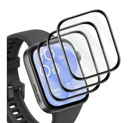 Menibeuty Protection écran Compatible avec HUAWEI Watch FIT 3, [3 Pièces] Protecteur d'écran, Qualité Supérieure Protection TPU Film Anti Rayures, Couverture complète, Souple HD Film