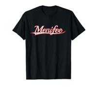 Menifee California County Vintage Varsity Camiseta