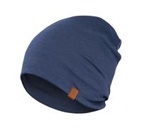 menique Gorro de lana merino 100 % para mujer, gorro para correr, térmico, gorro de invierno, suave, transpirable, gorro de merino fino, ligero, para esquí, correr, ciclismo, Denim., Talla única