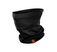 menique Polaina de cuello de invierno 100 % lana merina para hombres y mujeres, calentador de cuello elástico multifuncional, bandana o bufanda de doble capa, protección natural transpirable para