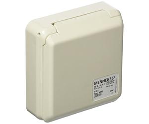 Mennekes 101100352 Bases en Caja Sistema CEPEX-TH, Tomas de Corriente CEE, 400 V, 50-60 Hz, 16 A, 5 Polos, IP 44
