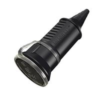 Mennekes 101700008 Prolongador con Tapa Schuko 16 A / 230 V, Tomas de Corriente, IP 44 Grado de Protección, Negro