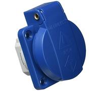 Mennekes 101700021 Bases Schuko 16 A / 230 V, Tomas de Corriente, IP 54 Grado de Protección, Azul
