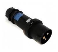 Mennekes clavija aérea CEE 16A, 2P+T, 6h, IP44, 230V