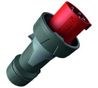 Mennekes 101200146 Clavijas Power Top XTRA, Tomas de Corriente CEE, 400 V, 50-60 Hz, 63 A, 5 Polos, IP 67, Rojo