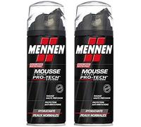 Mennen - Espuma de afeitar hombre PRO-TECH Systeme Hidratante para pieles normales - 250 ml - juego de 2