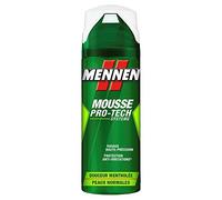 MENNEN - Mousse à Raser Homme Pro-Tech Systeme Douceur Mentholée Extra Fraîcheur - 250 ml
