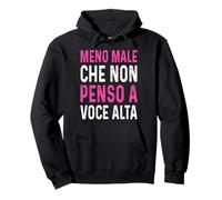 Meno Macho Che Non Penso A Voce Alta Divertenti ironico Sudadera con Capucha