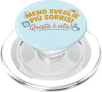Meno Sveglie Più Sorrisi - Questa è Vita Pensione Divertente PopSockets PopGrip para MagSafe