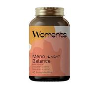 Menobalance Night | Woments | 30 comprimidos | Bisglicinato de magnesio, Extracto de Ashwagandha KSM-66, Cimicífuga, GABA, L-glicina y L-teanina | Vegano, Sin Gluten y Sin Lactosa