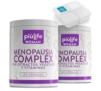 Menopausia Complex PiùLife, 360 Cápsulas, 3 Al Día, Suplemento Con Lupulo, Pasiflora, Salvia, Dioscorea Villosa, Para Sofocos, Hinchazón Abdominal, Menopausia Mejores Productos