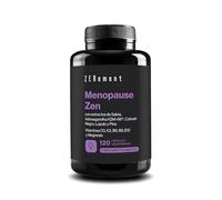 Fórmula para la Menopausia Día & Noche - 11 Ingredientes Activos: Salvia, Ashwagandha KSM-66, Lúpulo, Pino, Cohosh Negro, Vitaminas D3 K2 B6 B9 B12 y Magnesio - 120 Cápsulas, Sin Soja - Menopause Zen