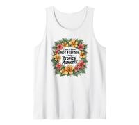 Menopausia Divertido Humor Humor Mujeres Momentos Tropicales Camiseta sin Mangas