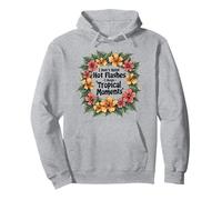 Menopausia Divertido Humor Humor Mujeres Momentos Tropicales Sudadera con Capucha
