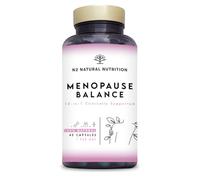 Menopausia, Equilibrio Estrógenos Femeninos y Progesterona. Fórmula 14 en 1 con Respaldo Clínico, 45 Cápsulas con Omega 3, Vitamina d3 y k2, Biotina. N2 Natural Nutrition®