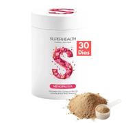 Menopausia SuperHealth (Para 30 dias) Suplemento Natural con Lúpulo, Salvia y Maca - Alivia Sofocos Menopausia y Sudores Nocturnos - Mejora el Sueño y la Energía - Sin Gluten, Vegano