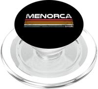 Menorca España Diseño Retro Isla Mediterránea PopSockets PopGrip para MagSafe