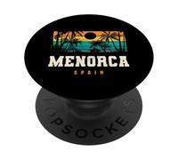 Menorca España Ropa Playa Isla Mediterránea Paraíso PopSockets PopGrip Adhesivo