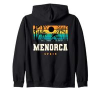 Menorca España Ropa Playa Isla Mediterránea Paraíso Sudadera con Capucha