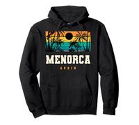 Menorca España Ropa Playa Isla Mediterránea Paraíso Sudadera con Capucha