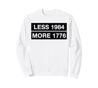 Menos 1984 Más 1776 (Declaración patriótica) Sudadera