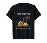 Menos Hablar más cálculo del diseño matemático Stem Vintage Camiseta