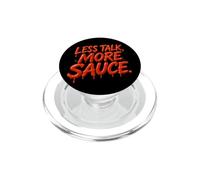 Menos Hablar Más Salsa Comida Italiana Humor Italia Cena Familiar PopSockets PopGrip para MagSafe