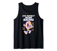 Menos Lunes Más Ciclismo Ciclismo Montaña Road Ride Camiseta sin Mangas