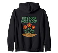 Menos perdición Más flores de floración Positividad Sudadera con Capucha