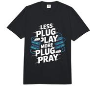 Menos Plug and Play Más Plug and Pray Ingeniero de Redes Comfort Colors Adult Heavyweight T-Shirt