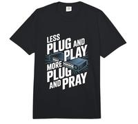 Menos Plug and Play Más Plug and Pray Ingeniero de Redes Comfort Colors Adult Heavyweight T-Shirt