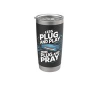 Menos Plug and Play Más Plug And Pray Ingeniero de redes Vaso térmico de acero inoxidable de doble pared
