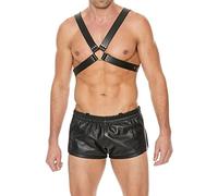 Men's 1.75" Large Buckle Harness - Black