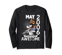 Mens 20th Birthday Legends May 2006 Vintage 20 Years Old Manga Larga