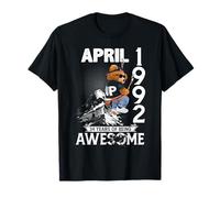 Mens 34th Birthday Legends April 1992 Vintage 34 Years Old Camiseta
