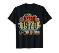 Mens 56th Birthday Legends March 1996 Vintage 56 Years Old Camiseta